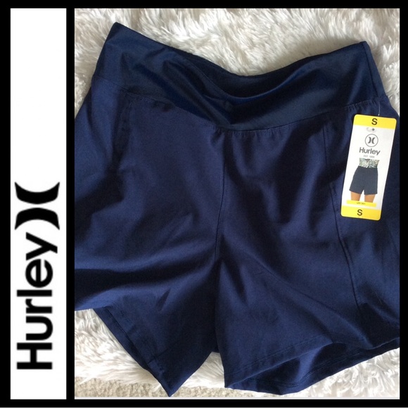 NWT Hurley Women’s High Waist Board Shorts - Picture 5 of 8